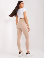 Dámske legíny LK 523.02 beige - Rue Paris Dámske legíny LK 523.02 beige - Rue Paris