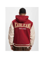 Bunda Karl Kani Retro Patched Hooded Block College Jacket M 6075237 Pánske