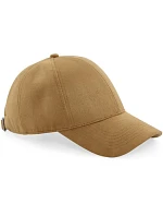Beechfield B 656 6-panelová čiapka s kšiltom „Faux Suede“ 53.0656 karamelová Beechfield B 656 6-panelová čiapka s kšiltom „Faux Suede“ 53.0656 karamelová