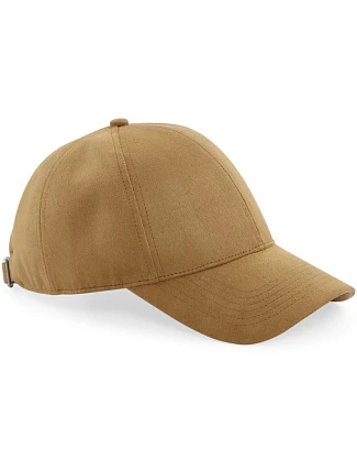 Beechfield B 656 6-panelová čiapka s kšiltom „Faux Suede“ 53.0656 karamelová Beechfield B 656 6-panelová čiapka s kšiltom „Faux Suede“ 53.0656 karamelová