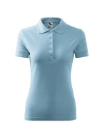 Dámske tričko Pique Polo sky blue