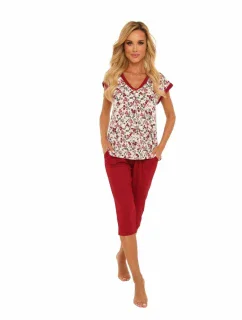 Dámske pyžamo 491 MIA_KR_RĘK_3 / 4_SP BIG