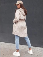 Dámska prechodná bunda GLAMJACKET light beige FashionStreet TY4382