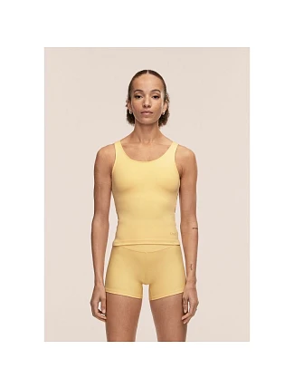 Dámske tričko CASALL Scoop Tank, žltá farba Dámske tričko CASALL Scoop Tank, žltá farba