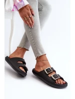 Lekkie Klapki Damskie ZAXY LL285088 Czarne