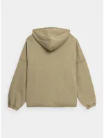 Dámska oversize mikina OTHSS23TSWSF287-48S khaki - Outhorn