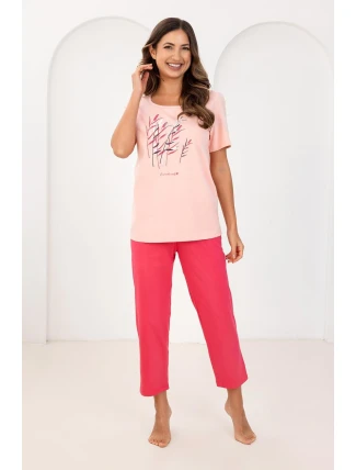 Regina 740 cr/r M-XL W26 dámske pyžamo Regina 740 cr/r M-XL W26 dámske pyžamo