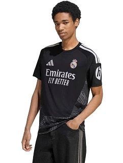 Pánske tričko adidas Real Madrid 26/27 Home Goalkeeper Jersey, čierne, KC3988
