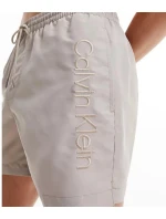 Pánske kúpacie kraťasy - KM00718 ABM - béžová - Calvin Klein Pánske kúpacie kraťasy - KM00718 ABM - béžová - Calvin Klein