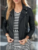RAMI NESSI dámska bunda čierna FashionStreet TY3455 RAMI NESSI dámska bunda čierna FashionStreet TY3455