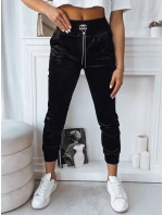 Dámske čierne nohavice AVENUE FashionStreet UY1761 Dámske čierne nohavice AVENUE FashionStreet UY1761