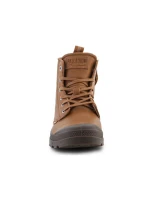 Palladium Pampa Zip Lth Ess U 76888-252-M Dear Brown Topánky