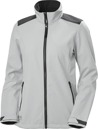 Helly Hansen Manchester 74241 Dámska 2-vrstvová softshellová bunda „Manchester“ 59.4241 grey fog/ebony Helly Hansen Manchester 74241 Dámska 2-vrstvová softshellová bunda „Manchester“ 59.4241 grey fog/ebony