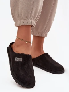 Kapcie Damskie Obuwie Domowe Inblu CS000045 Czarne