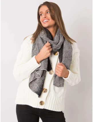 Šál AT SZ 3899.91 čiernobielych