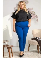 Dámske nohavice Z726 Kr. modrá - Karko