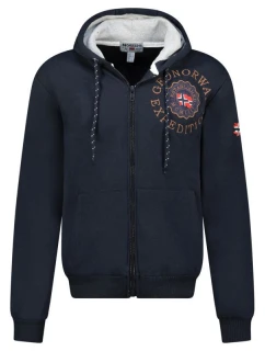 Pánske topánky Geganto DB 100 M WZ3025H/GN Tmavomodrý vzor - Geografické Nórsko