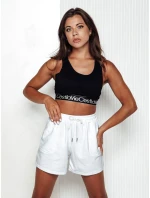 Dámske tepláky PELLA white FashionStreet SY0413