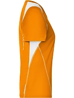 Daiber JN 396 Dámske bežecké tričko 02.0396 oranžové/biele