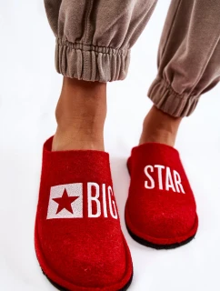 Domowe Papcie Big Star KK276022 Czerwone
