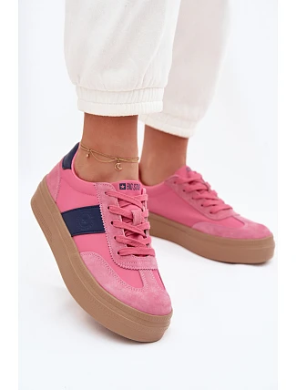 Dámske semišové tenisky Big Star TT274164 Pink Dámske semišové tenisky Big Star TT274164 Pink