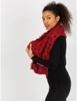 Dámska šatka AT CH 23505 1.55 tmavo červený