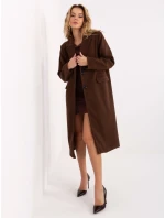 Kabát IT EN 80320.65 tmavohnedý Kabát IT EN 80320.65 tmavohnedý