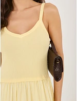 Šaty MI SK 22586.62 svetložltá