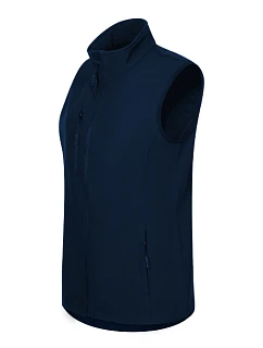 Dámska softshellová vesta Trail navy blue