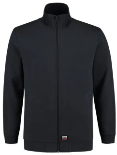 Tepláková bunda Prateľná na 60 °C unisex mikina s kapucňou námornícka modrá