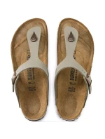 Dámske žabky Birkenstock Gizeh Stone Birko-Flor narrow grey (0043393)