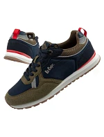 Lee Cooper športové topánky pánske tenisky módne pohodlné odolné námornícka modrá khaki