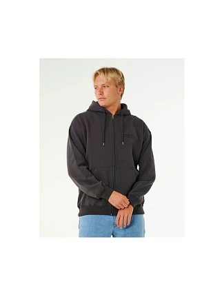 Pánska mikina RIP CURL Surf Puff Zip Thru, čierna Pánska mikina RIP CURL Surf Puff Zip Thru, čierna
