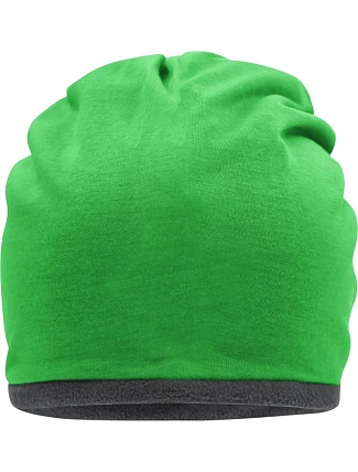 Daiber MB 7131 Tričková čiapka s fleecovou podšívkou 03.7131 fern green/carbon Daiber MB 7131 Tričková čiapka s fleecovou podšívkou 03.7131 fern green/carbon