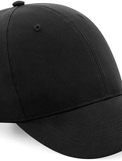 Beechfield B 70R 6-panelová čiapka z recyklovaného materiálu Pro-Style 53.0070 čierna