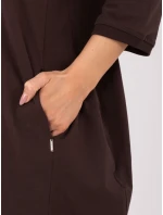 Šaty RV SK 6839.95 tmavohnedé