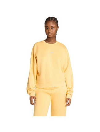 Dámska mikina adidas Essentials Small Logo Feelcozy yellow KC5278