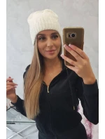 Dámska čiapka Irmina K333 ecru