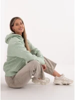 Mikina D10618BC02834A3 pistáciová