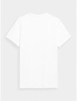 Pánske tričko H4L22-TSM048-10S biele - 4F