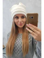 Dámska čiapka Kaja K339 ecru