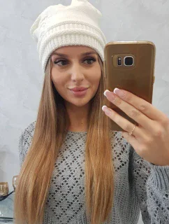 Dámska čiapka Kaja K339 ecru