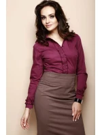 Košeľa Ofelia Mod. 68 baklažán - Figl