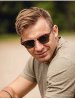 Slnečné okuliare VUCH Ness Design Brown