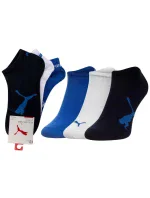 Ponožky 3Pack 100000969 black-blue-white - Puma