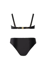 Dámske dvojdielne plavky Silke 6 S940V1SL6 Black - Self