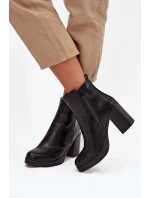 Topánky na podpätku model 220709 Step in style