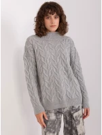 BA SW 8038 jumper.28P sivá