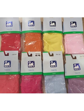 Detské hladké pančucháče 0–2 roky s elastanom ROSE – Wola