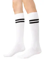 Dámske vzorované podkolienky 072